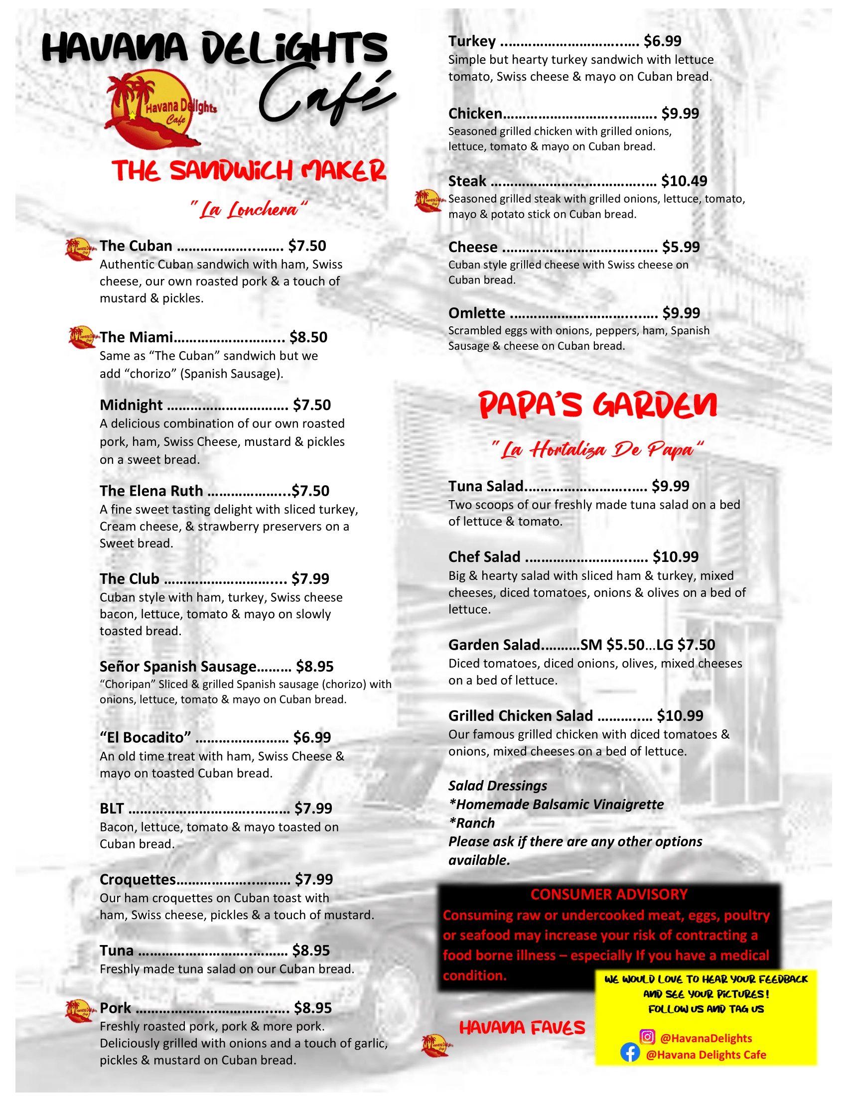 Havana Delights Café